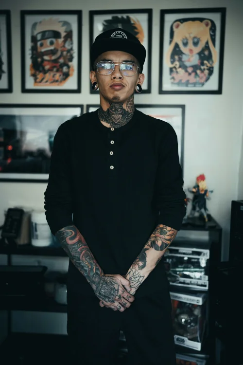 Tattoo studio detail